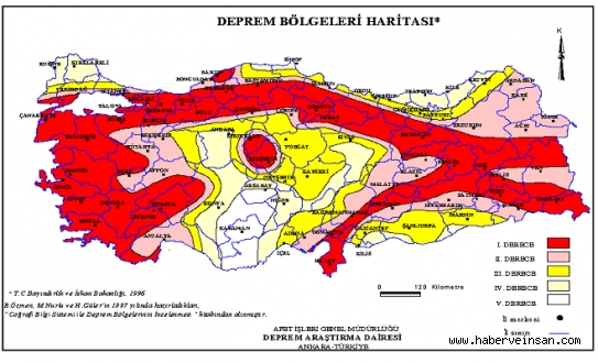 Türkiye Coğrafyasında Cumhuriyet Döneminde Yaşanılan Depremler