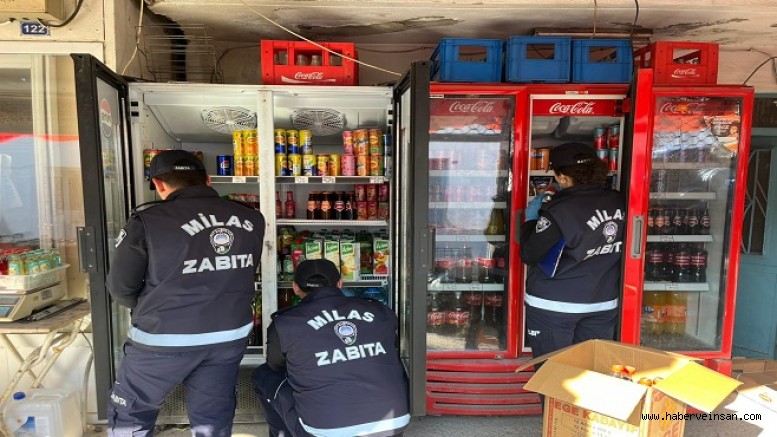 Zabıtadan, Ören’de Market Denetimleri