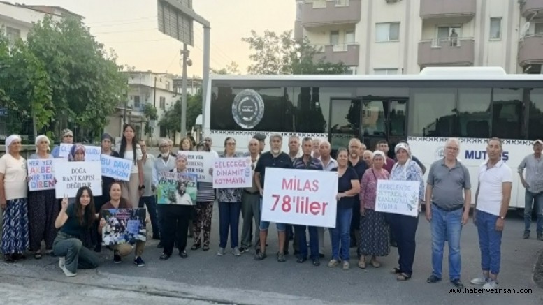 Zeytinlikleri, Maden Aramaya Açan Yasa Teklifi İçin İkizköylüler, Beçin’den Ankara’ya Uğurlandı